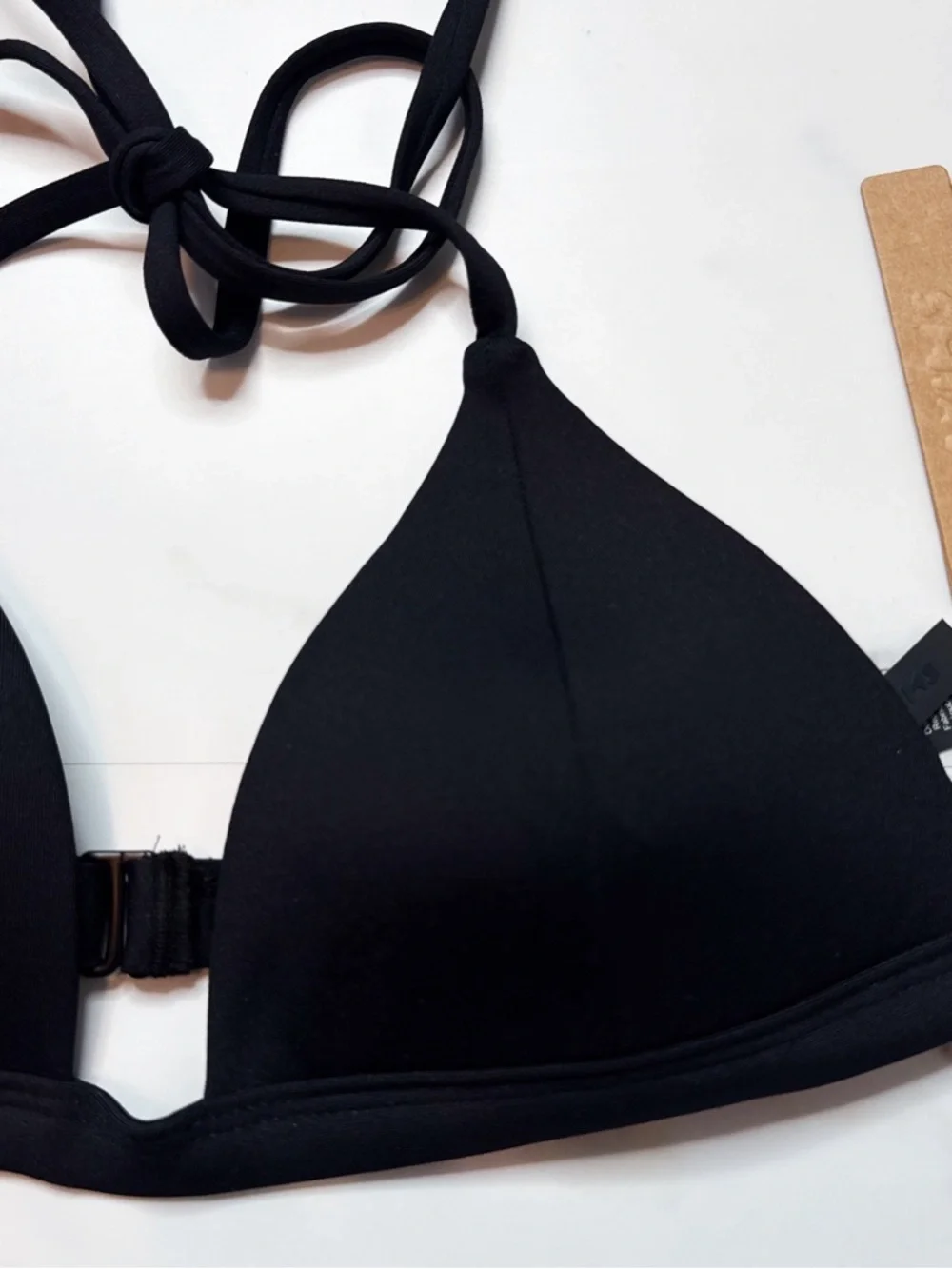 NWT Skims Iconic Swim Push Up Triangle Bikini Top